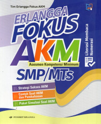 Image of Erlangga Fokus AKM SMP/MTs