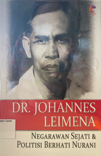 Image of Dr. Johannes Leimena