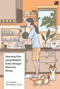Image of Seorang Pria yang Melalui Duka dengan Mencuci Piring