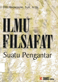 Image of Ilmu Filsafat: Suatu Pengantar