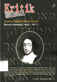 Image of Kritik Bibel: Analisa Jistoris Filosof Yahudi