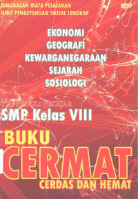 Image of Buku Cermat Cerdas dan Hemat, SMP Kelas VIII