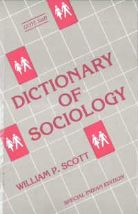 Image of Dictionary of Sociology