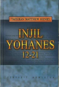 Image of Injil Yohanes 12-21: Tafsiran Matthew Henry
