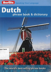 Image of Dutch Phrase Book & Dictionary