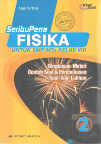 Image of Seribu Pena Fisika 2 SMP VIII
