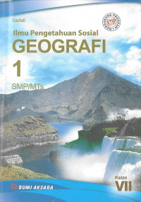 Image of Geografi 1 SMP VII: Ilmu Pengetahuan Sosial