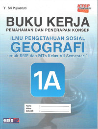 Image of BUKU KERJA GEOGRAFI VII SMP 1A