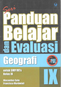 Image of Geografi IX SMP: Seri Panduan Belajar dan Evaluasi