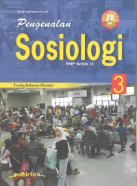 Image of Pengenalan Sosiologi 3 SMP IX: Seri Pengetahuan Sosial