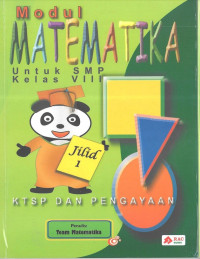 Image of Modul Matematika SMP VIII Jilid 1