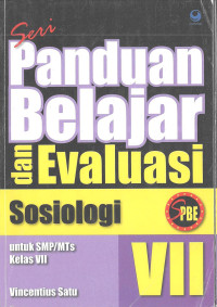 Image of Sosiologi VII SMP: Seri Panduan Belajar dan Evaluasi