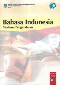 Image of Bahasa Indonesia Wahana Pengetahuan VII SMP