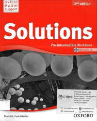 Image of Solutions Pre-Intermediate Workbook 2nd Edition
