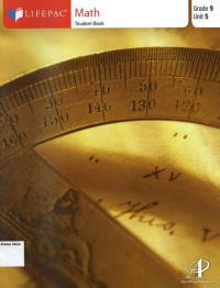 Image of Math Grade 9 Unit 5 Student Book: L.I.F.E.P.A.C