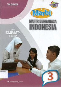 Image of Mahir Berbahasa Indonesia 3 SMP IX Marbi