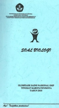 Image of Soal Biologi OSN SMP Tingkat Kabupaten/Kota Tahun 2010