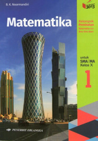 Image of Matematika SMA/MA Kelas X: Kurikulum 2013