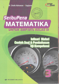 Image of Seribu Pena Matematika 3 SMP IX