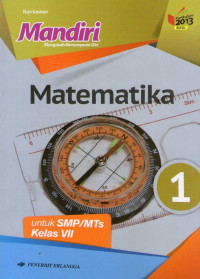 Image of Mandiri Matematika SMP Kelas VII K-13 Revisi