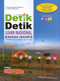 Image of Detik-detik UN Bahasa Inggris 2019/2020 untuk SMP