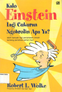Image of Kalo Einstein Lagi Cukuran Ngobrolin Apa Ya
