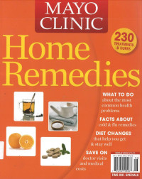 Image of Mayo Clinic: Home Remedies