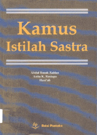 Image of Kamus Istilah Sastra