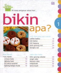 Image of Bikin apa: 36 Resep Pegangan Sehari-hari
