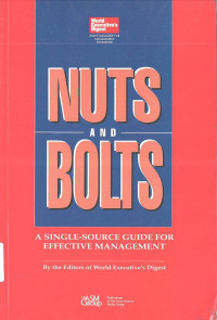 Image of Nuts and Bolts: A Single Guide for Effective Management