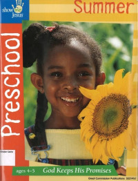 Image of God Keeps His Promises: Show Me Jesus: Preschool Summer: ages 4-5