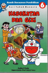 Image of Kesehatan dan Gizi: Komik Doraemon Pendidikan Seri Tubuh Manusia