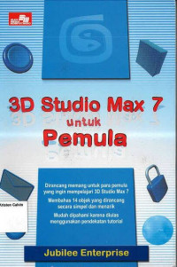 Image of 3D Studio Max 7 untuk Pemula