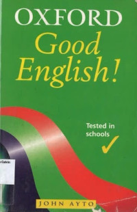 Image of Oxford Good English: Tested in Schools