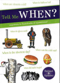 Image of Tell Me When?