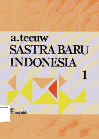 Image of Sastra Baru Indonesia: Jilid 1