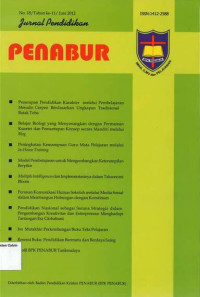 Image of Jurnal Pendidikan Penabur No. 18/ Tahun ke-11/ Juni 2012