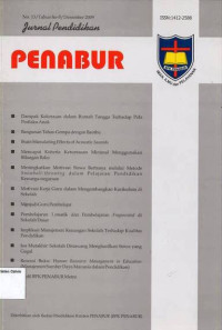 Image of Jurnal Pendidikan Penabur No. 13/ Tahun ke-8/ Desember 2009