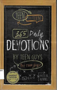 Image of TEEN to TEEN : 365 Daily DEVOTIONS (BY TEEN GUYS for Teen Guys)