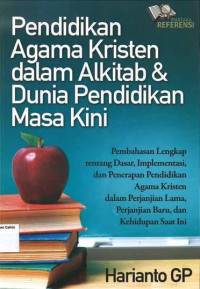 Image of Pendidikan Agama Kristen dalam Alkitab & Dunia Pendidikan Masa Kini