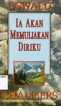 Image of Ia Akan Memuliakan Diriku