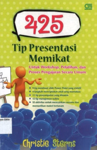 Image of 425 Tip Presentasi Memikat