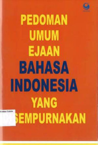 Image of Pedoman Umum Ejaan Bahasa Indonesia yang Disempurnakan