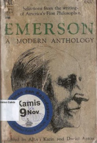 Image of Emerson: A Modern Anthology