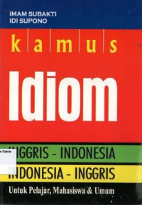 Image of Kamus Idiom: Inggris-Indonesia, Indonesia-Inggris