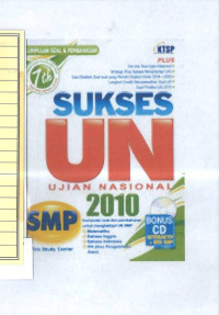 Image of Sukses UN SMP 2010