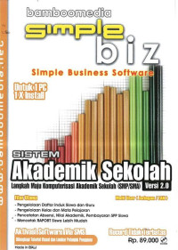 Image of Sistem Akademik Sekolah 2.0: Program Siap Pakai