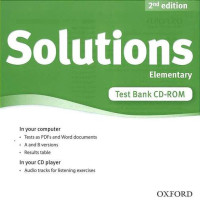 Image of Solutions 2nd Edition Elementary Test Bank
