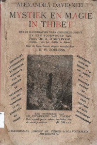 Image of Mystiek En Magie in Thibet = Mystiques et Magiciens du Thibet