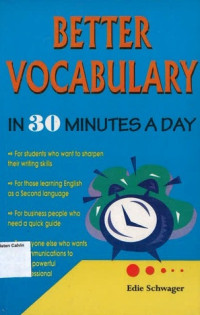 Image of Better Vocabulary in 30 Minutes a Day